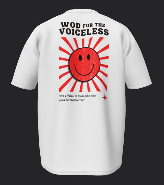 WOD for the Voiceless Event shirt